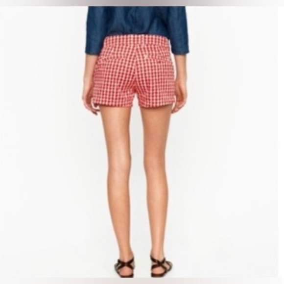 🍎J. Crew🍎 Apple Print Cotton Shorts Size 2 - Picture 3 of 8